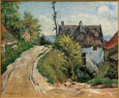 Village Street by Victor Vignon